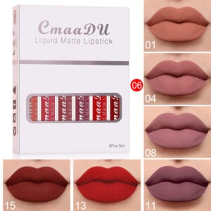 Skinora™ Matte Non-stick Cup Waterproof Lipstick Long Lasting Lip Gloss